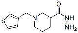 3-Piperidinecarboxylicacid,1-(3-thienylmethyl)-,hydrazide(9CI) Struktur