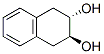 trans-Tetraline-2,3-diol Struktur