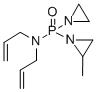 (1-Aziridinyl)(2-methyl-1-aziridinyl)(diallylamino)phosphine oxide Struktur