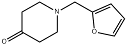 1-(2-furylmethyl)piperidin-4-one Struktur