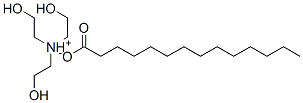 tris(2-hydroxyethyl)ammonium myristate  Struktur