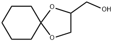 1,4-dioxaspiro[4.5]dec-2-ylmethanol Struktur