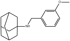 N-(3-methoxybenzyl)adamantan-1-amine Struktur