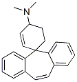 N,N-Dimethylspiro[5H-dibenzo[a,d]cycloheptene-5,1'-[2]cyclohexen]-4'-amine Struktur