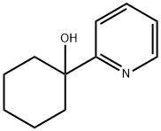 1-(2-pyridyl)cyclohexan-1-ol Struktur