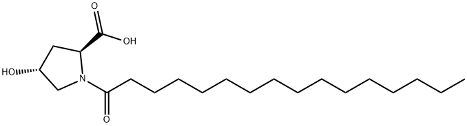 N-Hexadecanoyl-4-hydroxy-L-proline