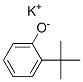 potassium o-tert-butylphenolate Struktur