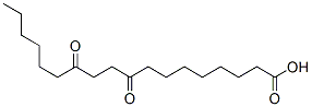 9,12-dioxooctadecanoic acid Struktur