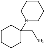 C-(1-PIPERIDIN-1-YL-CYCLOHEXYL)-METHYLAMINE Struktur