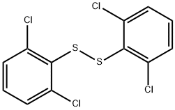 Disulfide, bis(2,6-dichlorophenyl)- Struktur