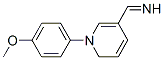 N-(4-Methoxyphenyl)-3-pyridylmethyleneamine Struktur