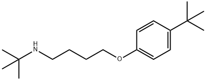 N-(TERT-BUTYL)-4-(4-TERT-BUTYLPHENOXY)-1-BUTANAMINE Struktur