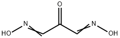 1,3-Bis(hydroxyimino)propan-2-one Struktur