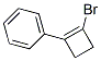 (2-Bromo-1-cyclobuten-1-yl)benzene Struktur