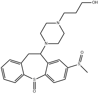 Oxyprothepin 5,8-disulfide Struktur