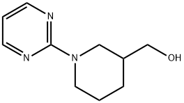 (1-PyriMidin-2-yl-piperidin-3-yl)-Methanol, 98+% C10H15N3O, MW: 193.25 Struktur