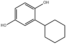 CYCLOHEXYLHYDROQUINONE Structure