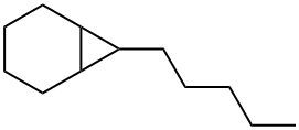 7-Pentylbicyclo[4.1.0]heptane Struktur