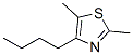 4-Butyl-2,5-dimethylthiazole Struktur
