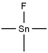 TRIMETHYLTIN FLUORIDE Struktur