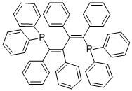 (1Z,3Z)-1,4-Bis(diphenylphosphino)-1,2,3,4-tetraphenyl-1,3-butadiene, min. 98% Ph4-NUPHOS Struktur