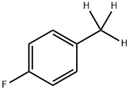 4-FLUOROTOLUENE-ALPHA,ALPHA,ALPHA-D3 Struktur