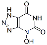 4-Hydroxy-1H-1,2,3-triazolo[4,5-d]pyrimidine-5,7(4H,6H)-dione Struktur