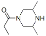 Piperazine, 3,5-dimethyl-1-propionyl- (7CI,8CI) Struktur