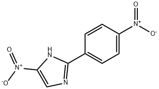 Imidazole, 2-(4-nitrophenyl)-4-nitro- Struktur