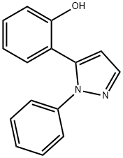 1-PHENYL-1H-5-(2'-HYDROXYPHENYL)PYRAZOLE Struktur