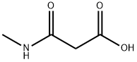 N-methylmalonamic acid Struktur