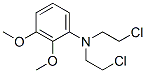 N,N-Bis(2-chloroethyl)-2,3-dimethoxybenzenamine Struktur