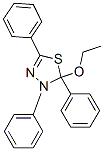 2-Ethoxy-2,3-dihydro-2,3,5-triphenyl-1,3,4-thiadiazole Struktur