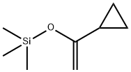 1-CYCLOPROPYL-1-(TRIMETHYLSILYLOXY)-ETHY LENE, 98 Struktur