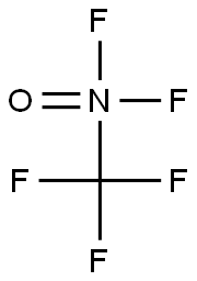 N,N-Difluoro-O-(trifluoromethyl)hydroxylamine Struktur