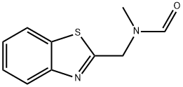 Formamide, N-(2-benzothiazolylmethyl)-N-methyl- (9CI) Struktur