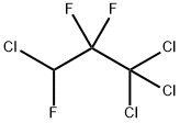 1,1,1,3-Tetrachloro-2,2,3-trifluoropropane Struktur