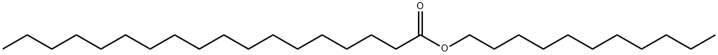 Octadecanoic acid, undecyl ester Struktur