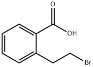 2-(2-broMoethyl)benzoic acid Struktur