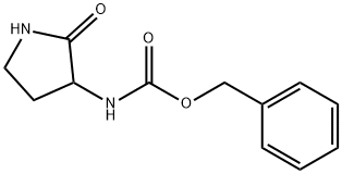 (2-OXO-PYRROLIDIN-3-YL)-CARBAMIC ACID BENZYL ESTER Struktur