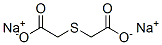 disodium 2-2'-thiobisacetate Struktur