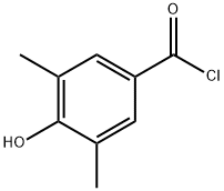 Benzoyl chloride, 4-hydroxy-3,5-dimethyl- (9CI) Struktur