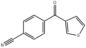 3-(4-CYANOBENZOYL)THIOPHENE Struktur