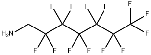 1H,1H-PERFLUOROHEPTYLAMINE Struktur