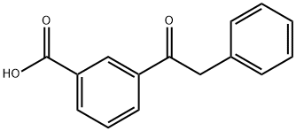 3-(1-OXO-2-PHENYLETHYL)BENZOIC ACID Struktur