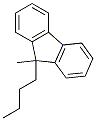 9-Methyl-9-butyl-9H-fluorene Struktur