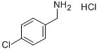 4-Chlorobenzylamine hydrochloride Struktur