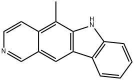 5-Methyl-6H-pyrido[4,3-b]carbazole Struktur