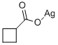 CYCLOBUTANE CARBOXYLIC ACID SILVER SALT Struktur