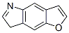 7H-Furo[2,3-f]indole Struktur